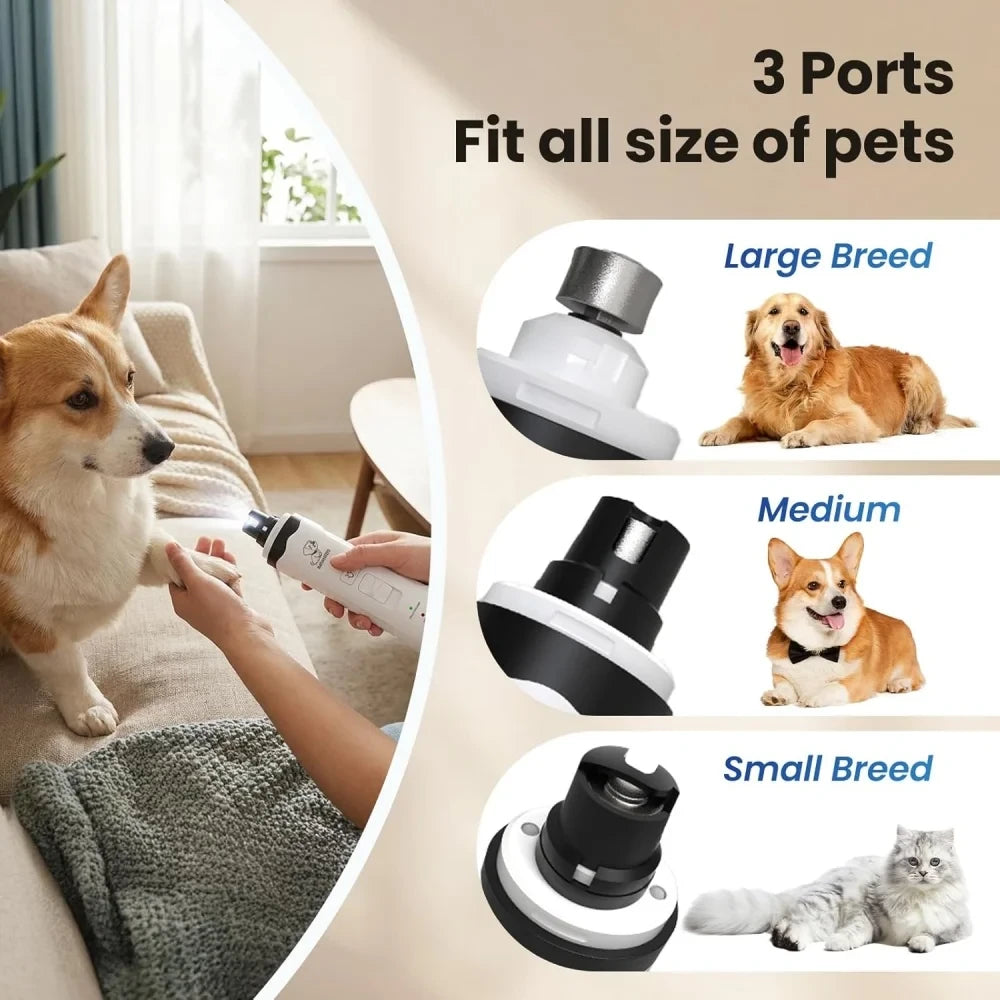 Calm Claw - Quiet LED Pet Nail Grinder