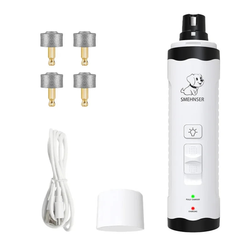 Calm Claw - Quiet LED Pet Nail Grinder