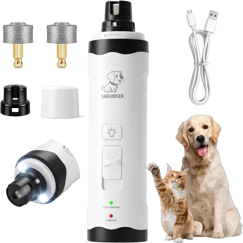 Calm Claw - Quiet LED Pet Nail Grinder